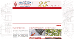 Desktop Screenshot of maxcontownplanning.com